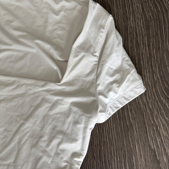 Abercrombie & Fitch White Square Neck Bodysuit – Size M - Picture 3 of 6